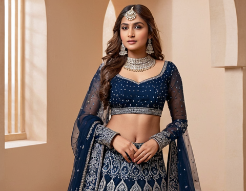 Embropdered Lehenga Choli