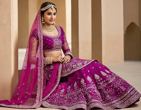 Embropdered Lehenga Choli