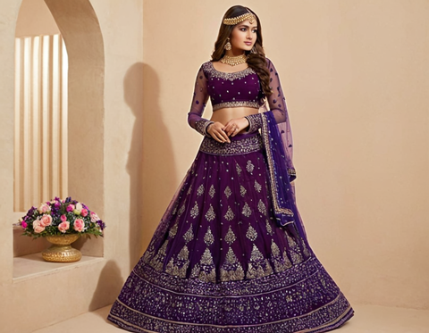 Embropdered Lehenga Choli