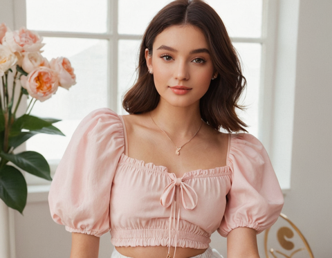 Classic Feminine Women Tops & Tunics