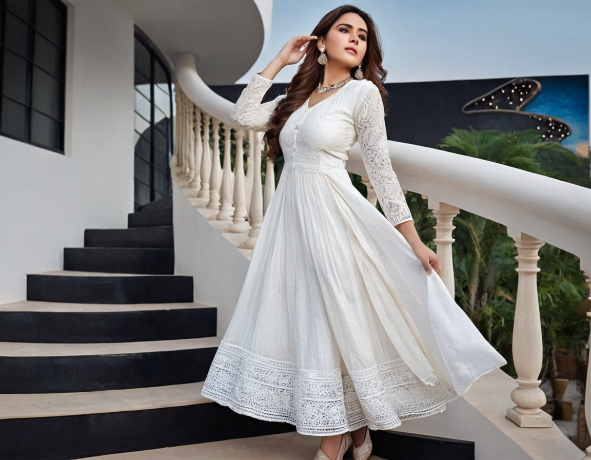 COTTON BLEND STYLISH KURTI AND DUPATTA SET FOR WOMEN AND GIRLS