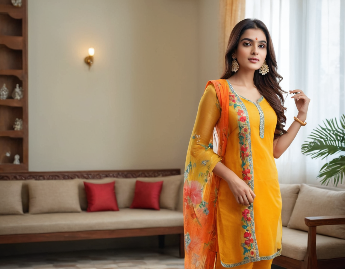 Women Pure Cotton Kurta Set