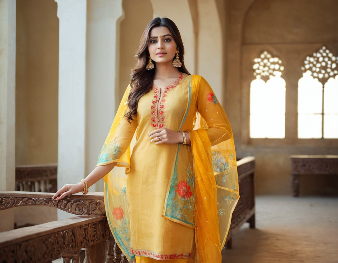 Women Pure Cotton Kurta Set