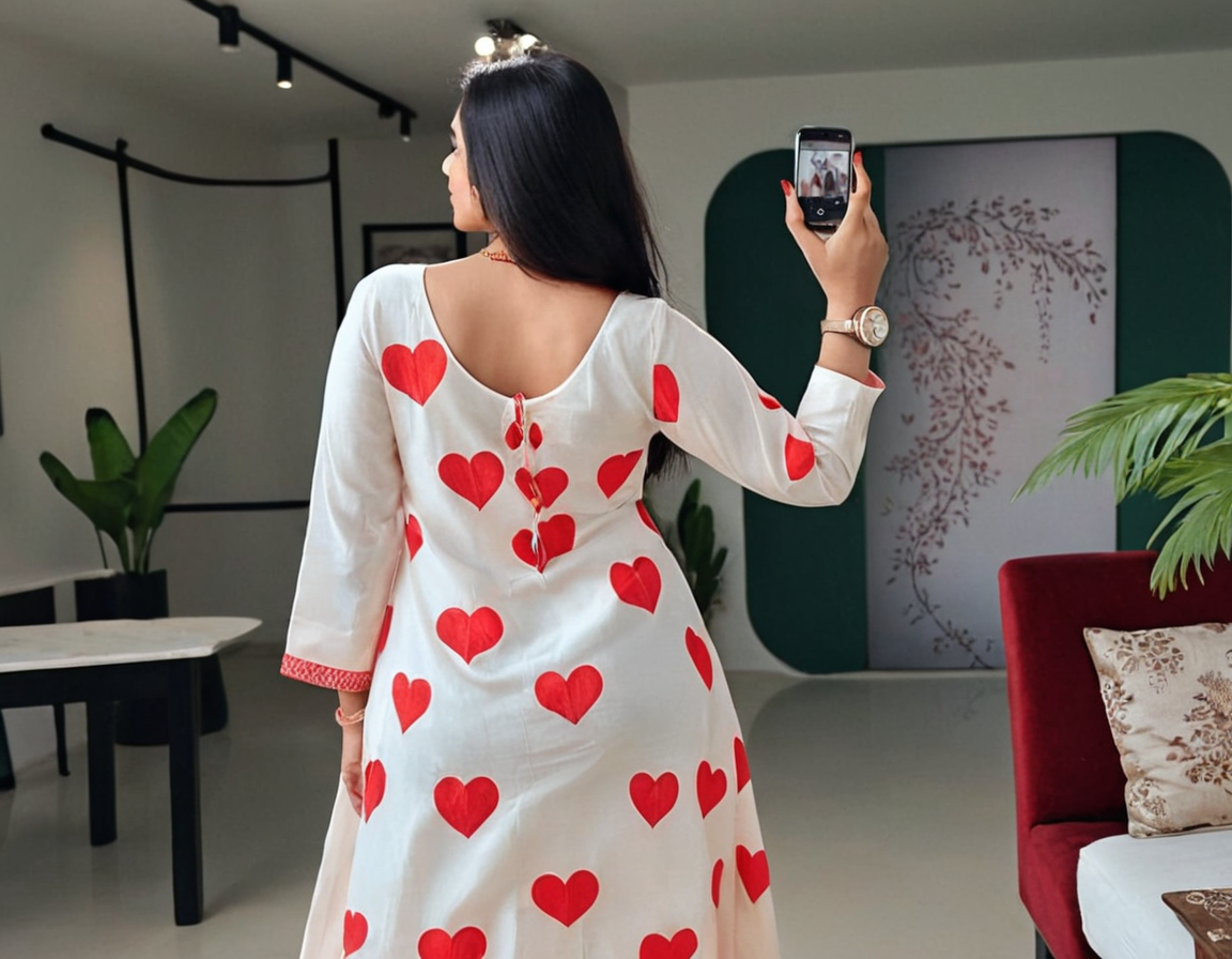 Fancy Printed Kurti For Women