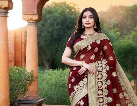 Banarasi Saree Kanjivaram Silk Saree | Banarashi Pattu Sarees | Trendy Sarees for Women & Girls | trendy sarees for farewell | Latest Party Wear Saree | Kanjeevaram Soft Silk Saree New Collection