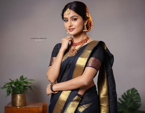 Fancy Jaquard Sarees