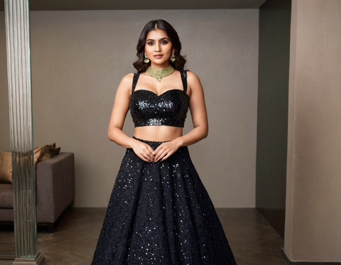 Womens Embroidery Lehenga Choli