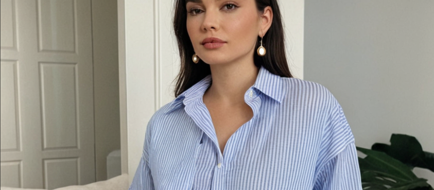 Trendy Women Aqua Blue Shirt - Women's wear