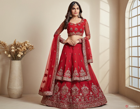 Embropdered Lehenga Choli