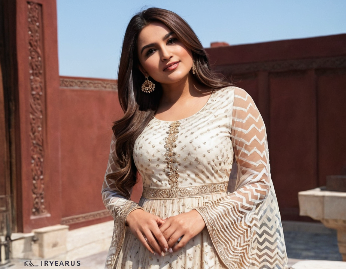 Women's Embroidered Rayon Kurti